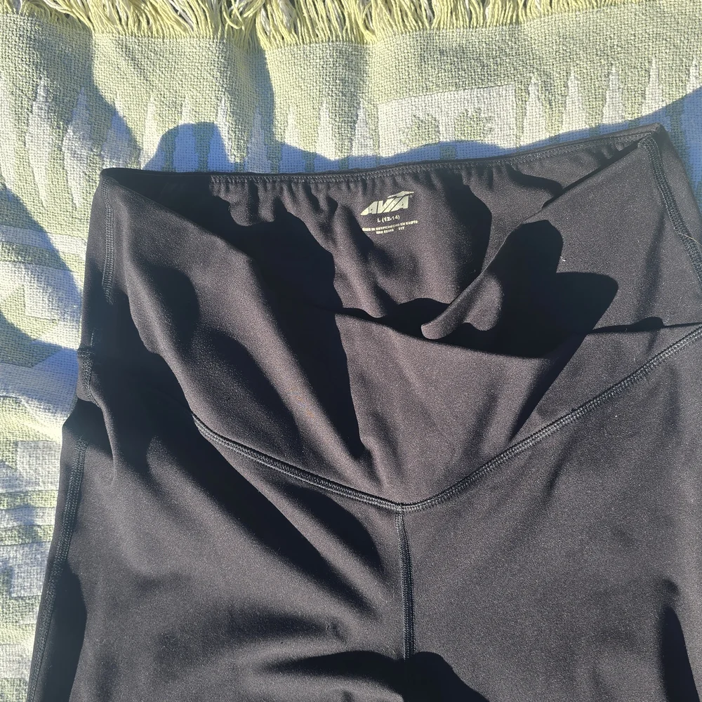 Avia Black Flare Pants Size L - Picture 4 of 5